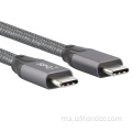 USB-3.1 Type-C kabel 20Gbps USB ke kabel USB